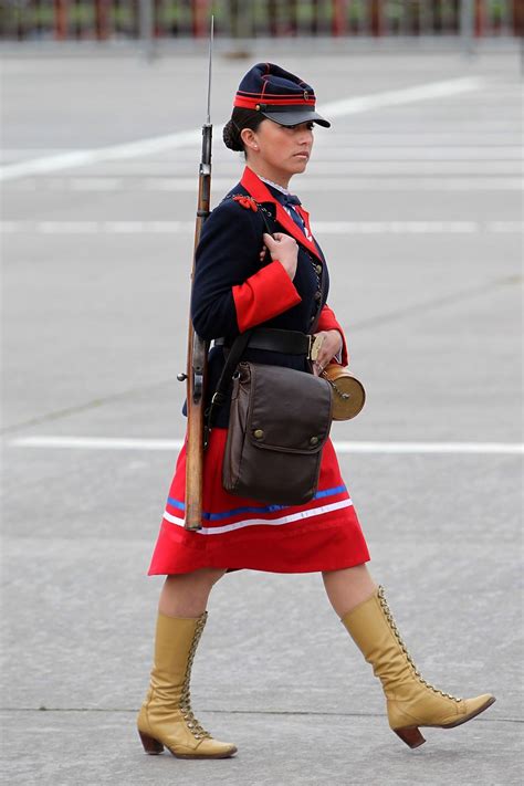 Chile Chile National Day Military Parade Military Women Idf Women