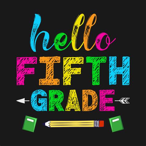 Hello Fifth Grade Back To School First Grade Teachers Students Back