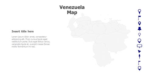 Venezuela Map 38 Inforgraphics And Slides