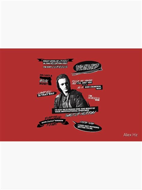 John Murphy Quotes Zipper Pouch For Sale By Stilesism Redbubble