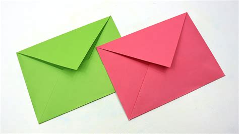 How To Make An Envelope Out Of Paper No Tape Origami