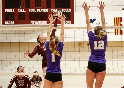 Northern Volleyball Splits Back To Back At Home Havre Daily News