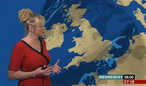 Carol Kirkwood Sends Fans Wild In Yet Another Tight Fitting Dress