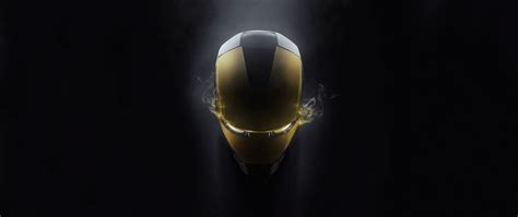 2560x1080 Iron Man Glowing Mask 4k 2560x1080 Resolution Hd