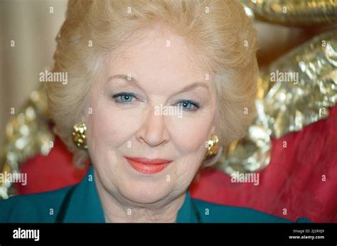 Actress June Whitfield 15th September 1992 Stock Photo Alamy