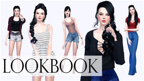 Lookbook The Sims 4 Youtube