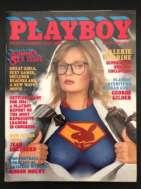 Playboy Magazine August Summer Sex Valerie Perrine Issue W Centerfold Vg Picclick