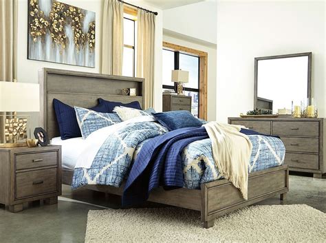 It's also stuffed with a foam filling, giving you a supported place to sit back and relax. Arnett Bookcase Bedroom Set by Signature Design by Ashley ...
