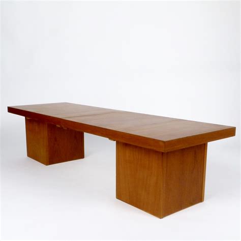 It's top measures w x 58 in. Expandable Teak Coffee Table at City Issue Atlanta