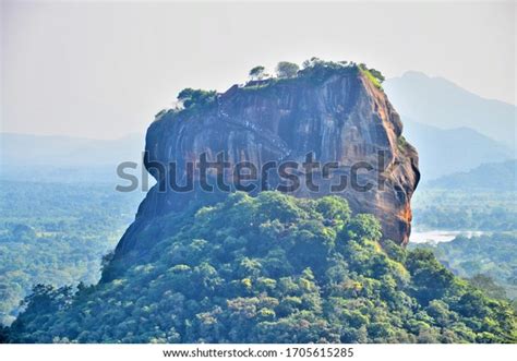 Sigiriya Sinhagiri Lion Rock Sinhala Tamil Stock Photo 1705615285
