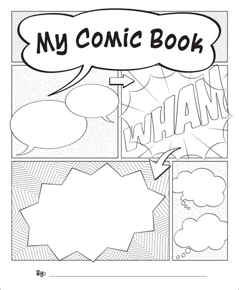 My Own Comic Book Tcr60007 Teacher Created Resources