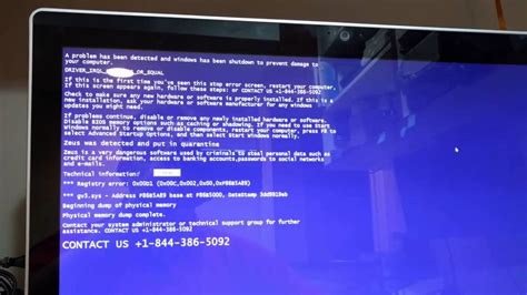 After trying to restart twice and i also installed a new windows 10 on a different disk in the computer to. Close fake blue screen virus - YouTube