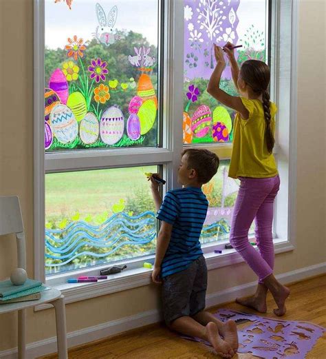Easter Window Decorating Ideas – Fun DIY Projects and Crafts for Kids