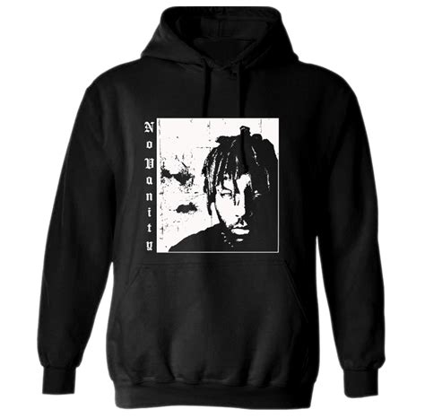 Juice Wrld No Vanity Hoodie Black Hoodies Black Hoodie Clothes