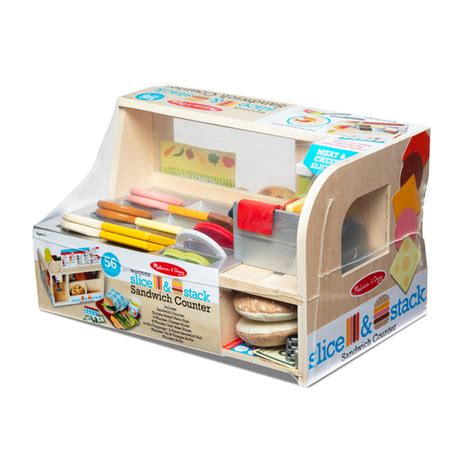 Melissa And Doug Slice And Stack Sandwich Shop Beckers