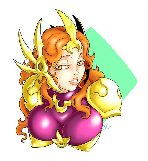 Leona Pinup By Mad Project Hentai Foundry