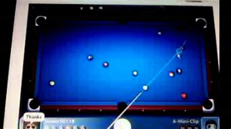 Sign in with your miniclip or facebook account to challenge them to a pool game. 8 Ball Pool Multiplayer - Senior50118 Vs. A-Mini-Clip ...
