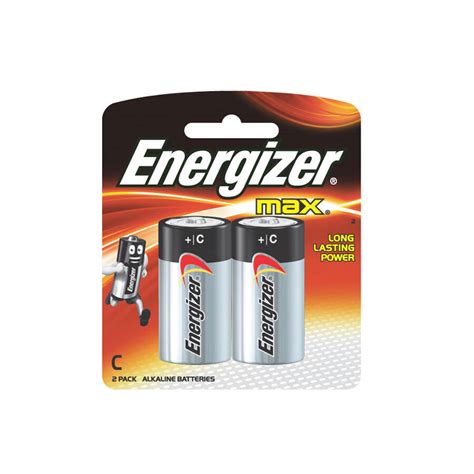 Buy Energizer Max C Alkaline Batteries Pack 2 Avansas