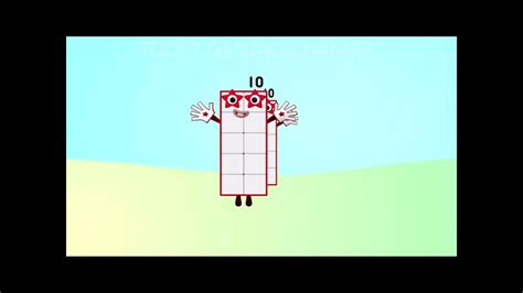 Numberblock Intro Only 10 Youtube