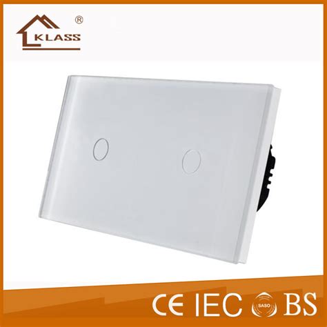 Uk 2g Toughened Glass Panel Electric Power On Off Switch China Smart