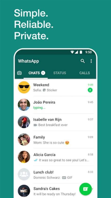 Télécharger Whatsapp Messenger 223571 Pour Android