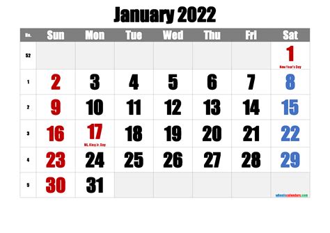 November 2022 Printable Calendar With Holidays 6 Templates