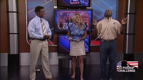 Fox 8 Anchors Complete The 22pushupchallenge Fox 8 Cleveland Wjw