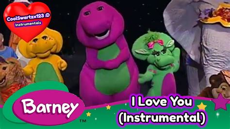 Barney I Love You With Kiss Goodbye Instrumental Youtube
