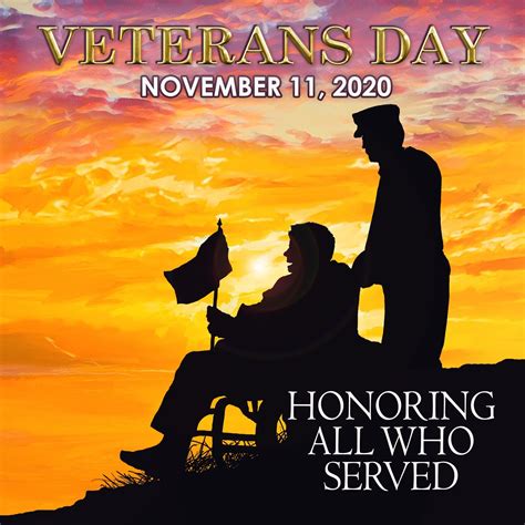 2020 National Veterans Day Poster