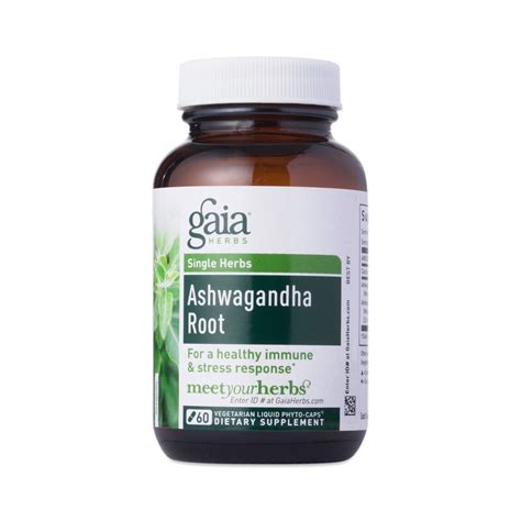 60 Ct Ashwagandha Root By Gaia Herbs Thrive Market