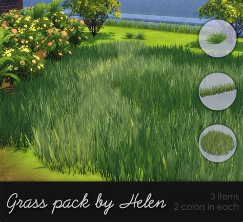 Helen Sims Ts4 Grass Pack Files Updated