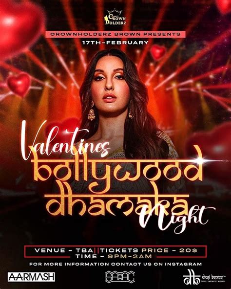 Valentines Bollywood Dhamaka Night At The Luxx Edmonton Ab Indian Event