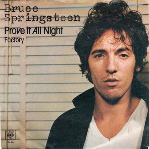 Bruce Springsteen Prove It All Night Lyrics Genius Lyrics