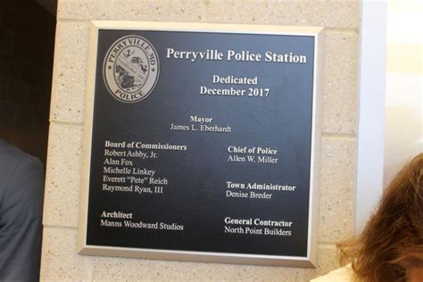 Perryville Dedicates New Police Headquarters Police And Fire News