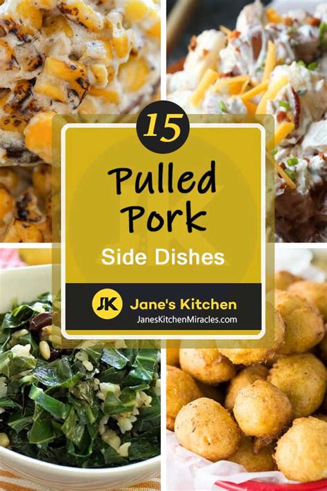 The typical pulled pork sandwich is piled on buns and served with coleslaw (on the pork or on the side), extra barbecue sauce, dill pickle slices, and your favorite side dishes. Pulled Pork Side Dishes Ideas : Best 25+ Pulled pork sides ...