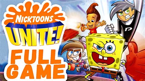 Nicktoons Unite Nintendo Ds Longplay Full Game Walkthrough No