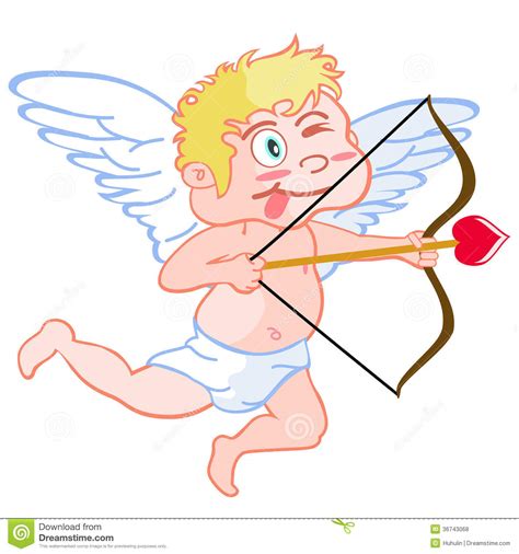 When drawing human eyes on cartoon characters, try different shapes and adjust the detail depending on the gender of the. Funny cupid stock vector. Image of cherub, drawing, blond ...