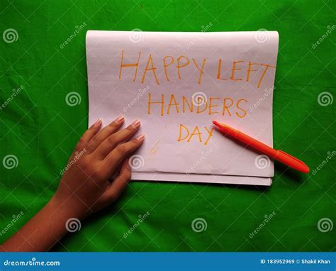 Happy Left Handers Day International Left Handers Day Left Handers