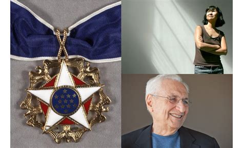Frank Gehry Maya Lin Awarded Presidential Medal Of
