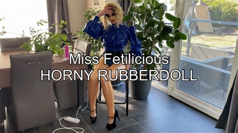 Horny Rubberdoll Miss Fetilicious Clips Sale