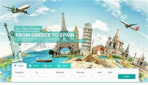 Plantillas Web Para Agencias De Viajes Temas HTML Responsivos Para Turismo Webtralia Com