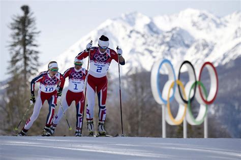 Sochi 2014 Winter Olympic Games Norways Cross Country Skiers Win