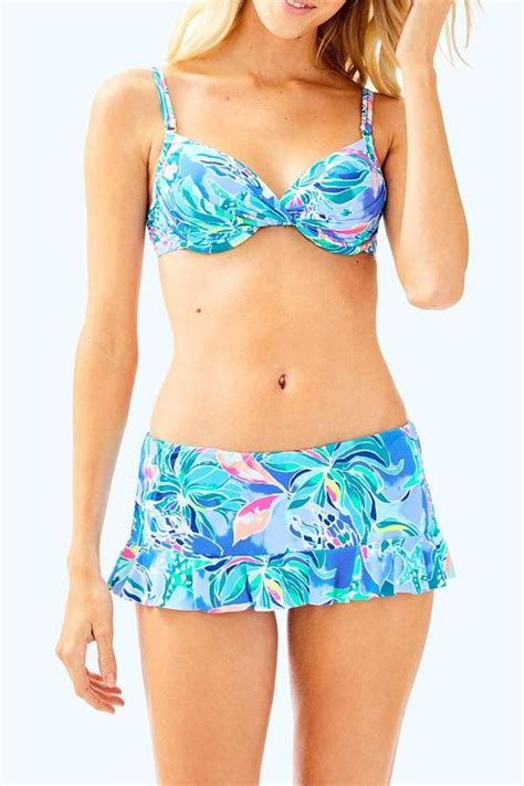 Lilly Pulitzer Cruise Skirted Bikini Bottom Skirted Bikini Bottoms