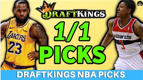 Wagering on winning nba picks against the spread isn't always an easy task when betting on the national basketball association. DRAFTKINGS NBA PICKS WEDNESDAY January 1st PICKS | NBA DFS ...