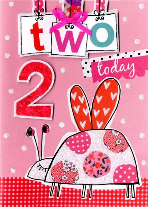 But birthday cards are special, it will be given to the person on their birthday and the greeting card is the special way to tell your loved one that how much you love them. Girls 2nd Birthday Card Two Today | Cards | Love Kates