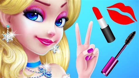 Fun Girl Care Games Ice Princess Makeover Makeup Spa And Pet Dress Up