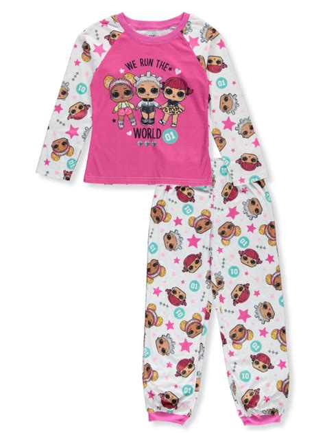 Lol Suprprise Lol Surprise Girls We Run The World 2 Piece Pajamas