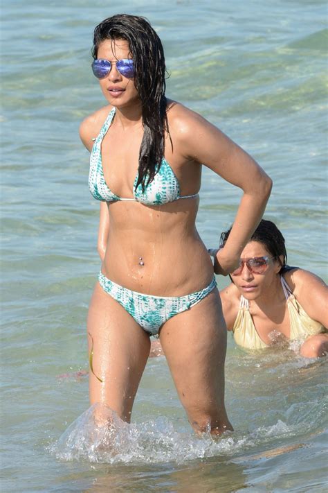 Priyanka Chopra In Bikini On The Beaches In Miami FL