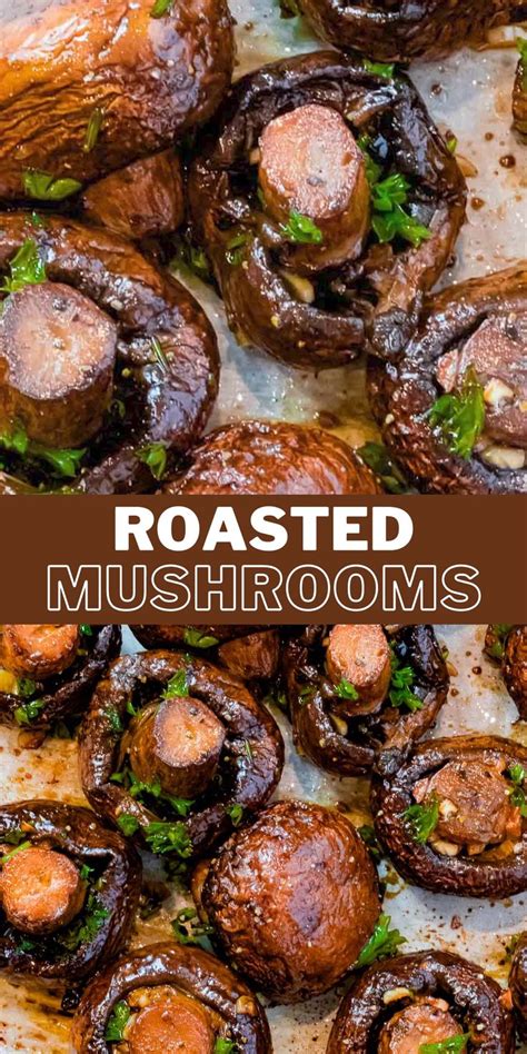 Easy Roasted Mushrooms With Garlic And Soy Sauce Video Recipe
