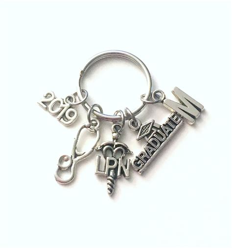 While finding a gift for a nurse might be a simple. Graduation Gift for LPN KeyChain, Licensed Practical Key ...
